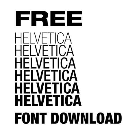 helveticish|41 Free Helvetica Fonts